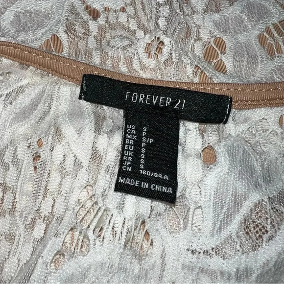 Forever 21 Lace Style Dress with Removable Slip Dress - Picture 9 of 9